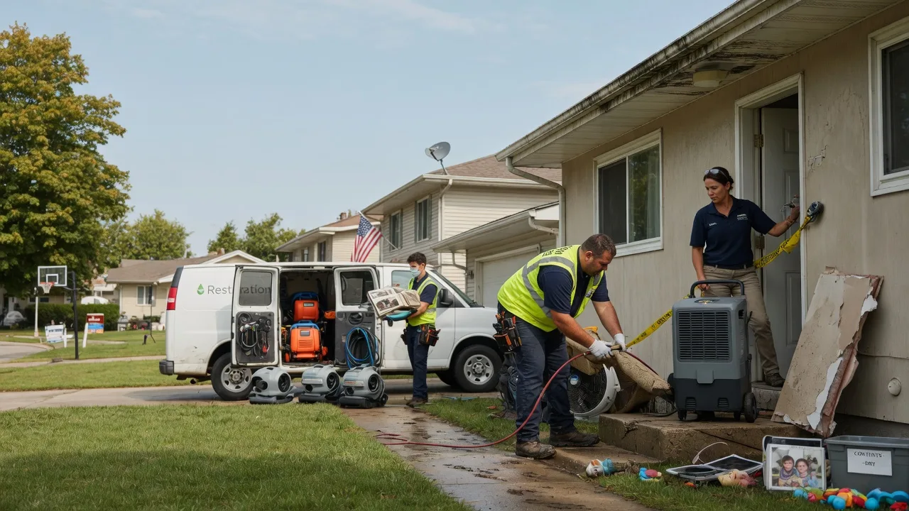 Water Damage Restoration in Frederick, MD near me
